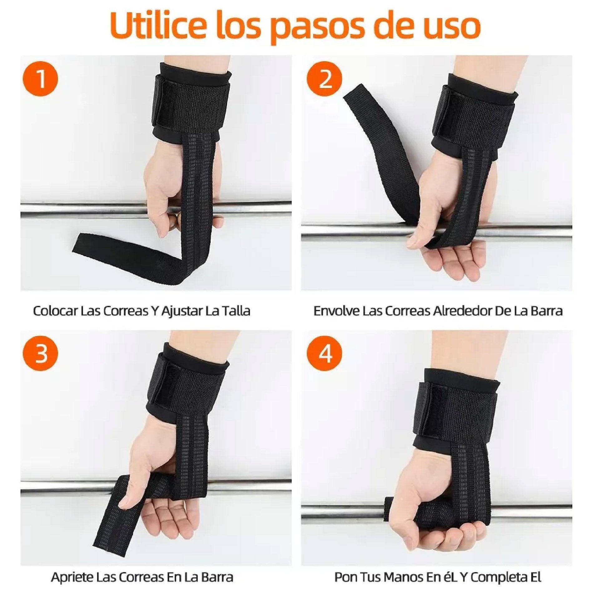 Straps Correas Gym Levantamiento Pesas