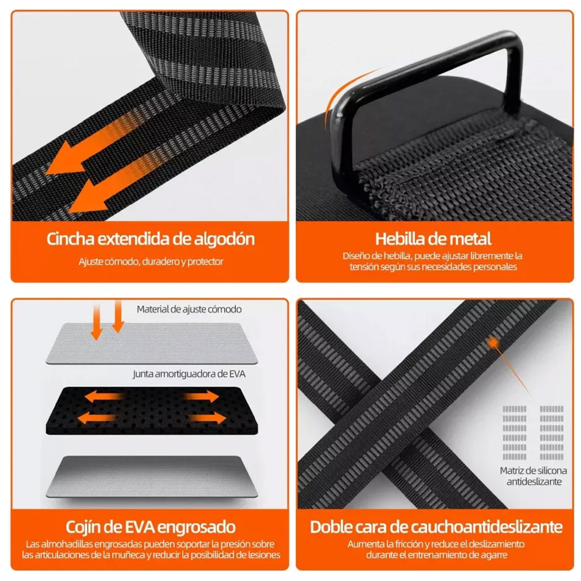 Straps Correas Gym Levantamiento Pesas