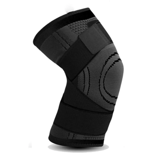 Rodillera Deportiva Ajustable Negra